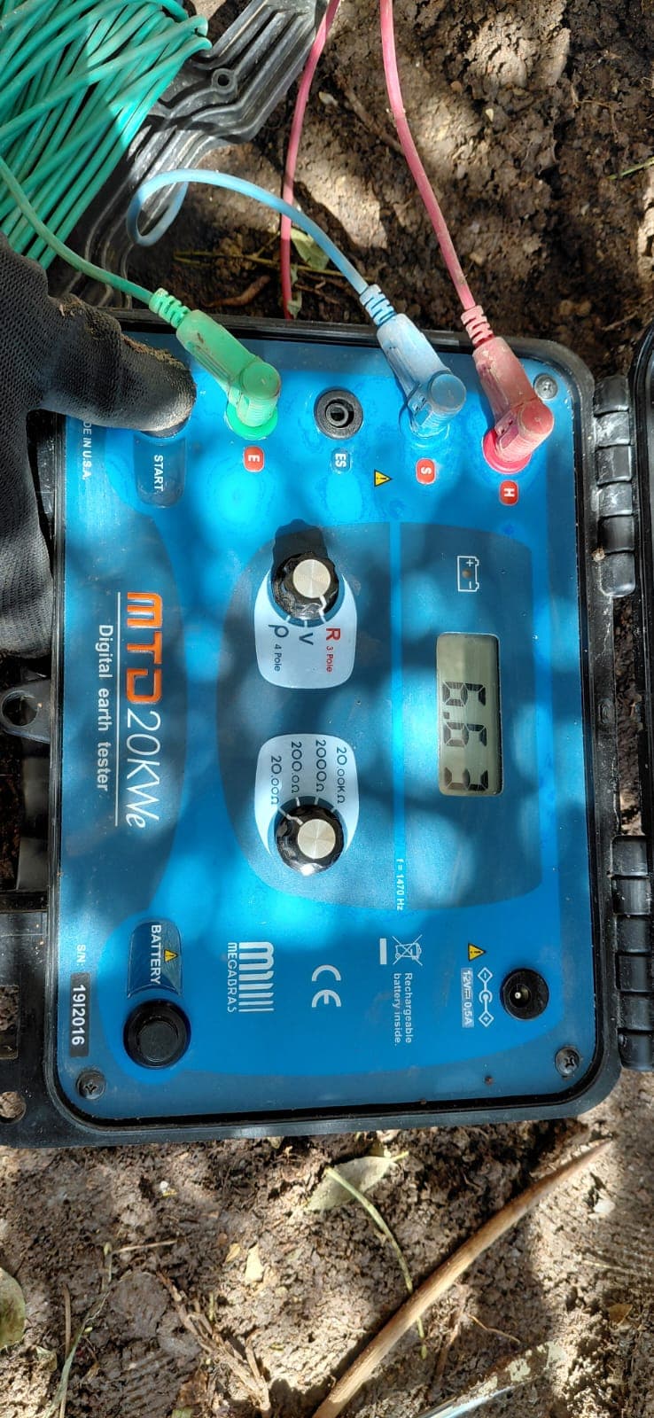 Instalación de Pozo a Tierra